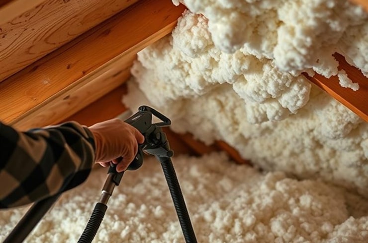 Open-Cell Spray Foam Insulation
