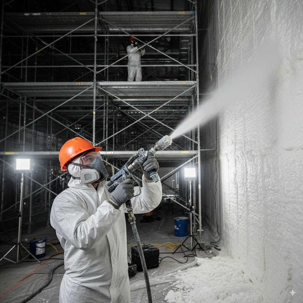 commercial spray foam insulation in Fayetteville - ArkFoamExperts