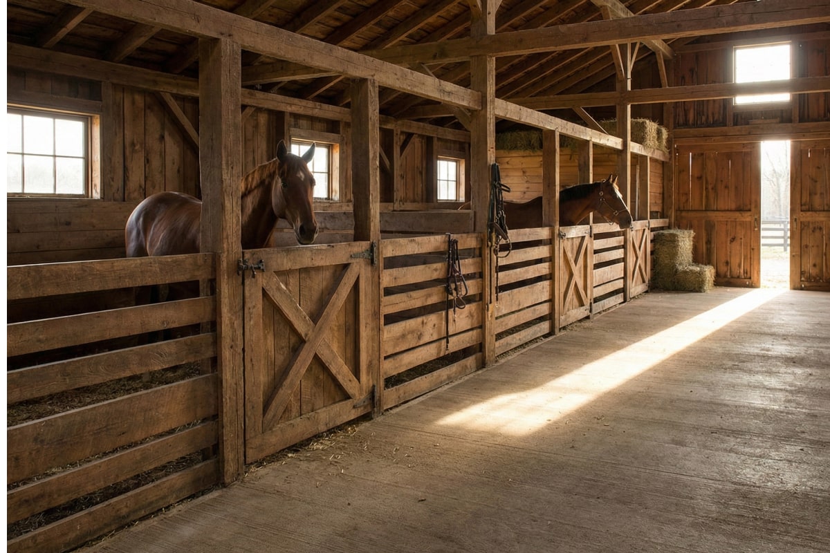 Horse Barns and Stables Spray Foam Insulation - Fayetteville, Ar